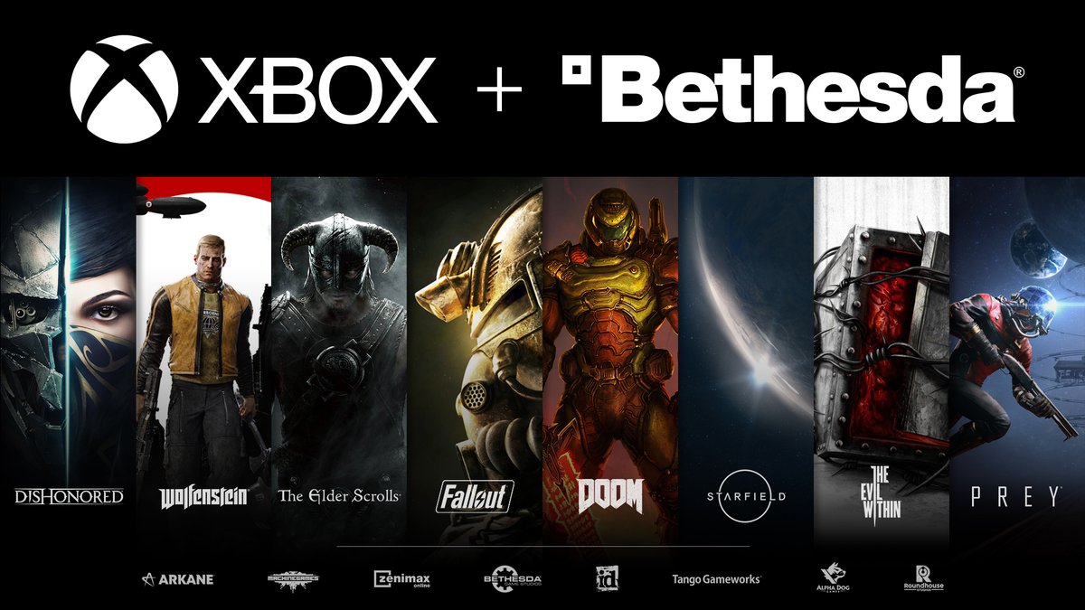 Bethesda Xbox Spiele Microsoft Artwork
