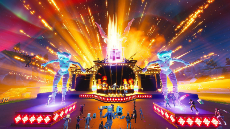 in-game-konzert von marshmellow in fortnite
