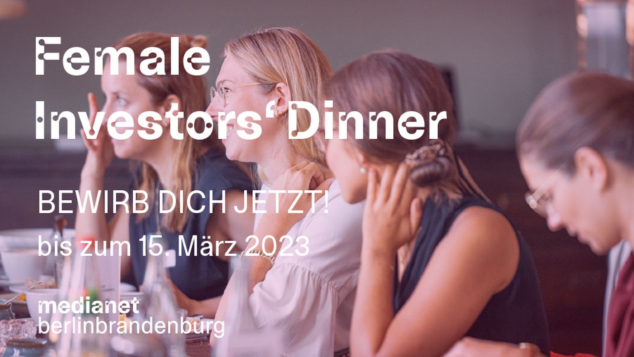 Female Investors' Dinner medianet Gamerrepublic.de