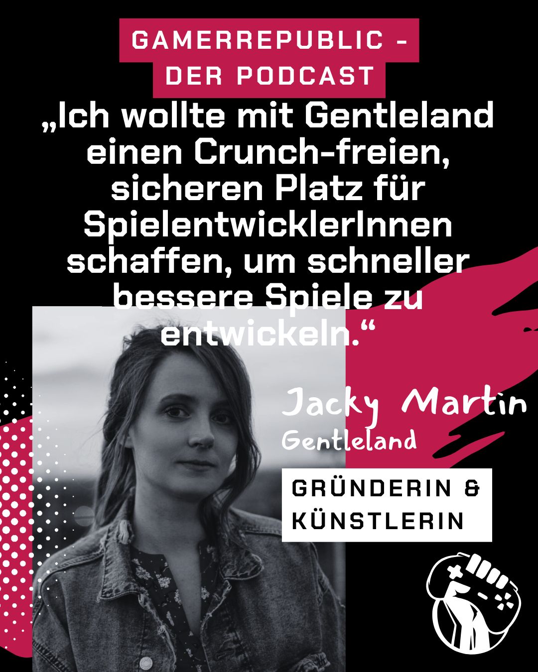 gamerrepublic - der Podcast Folge 04 mit Jacky Martin von Gentleland