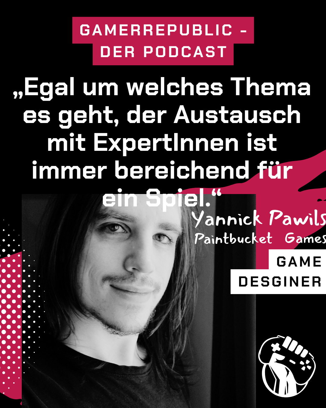 gamerrepublic - Der Podcast Folge 09 mit Gast und Game Designer Yannick Pawils über The Darkest Files und Games mit historischem Kontext