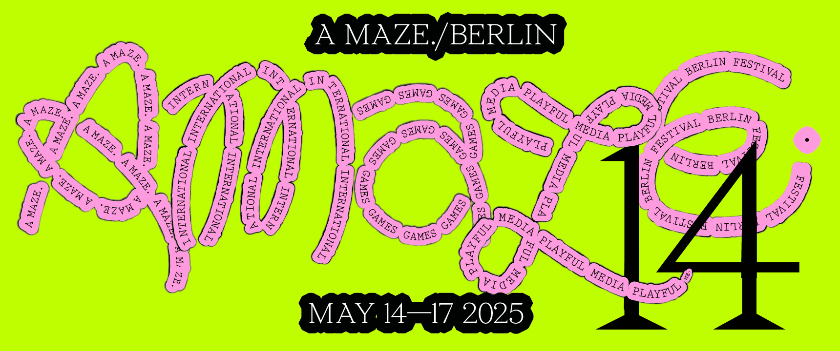 Flyer A MAZE. / Berlin 2025