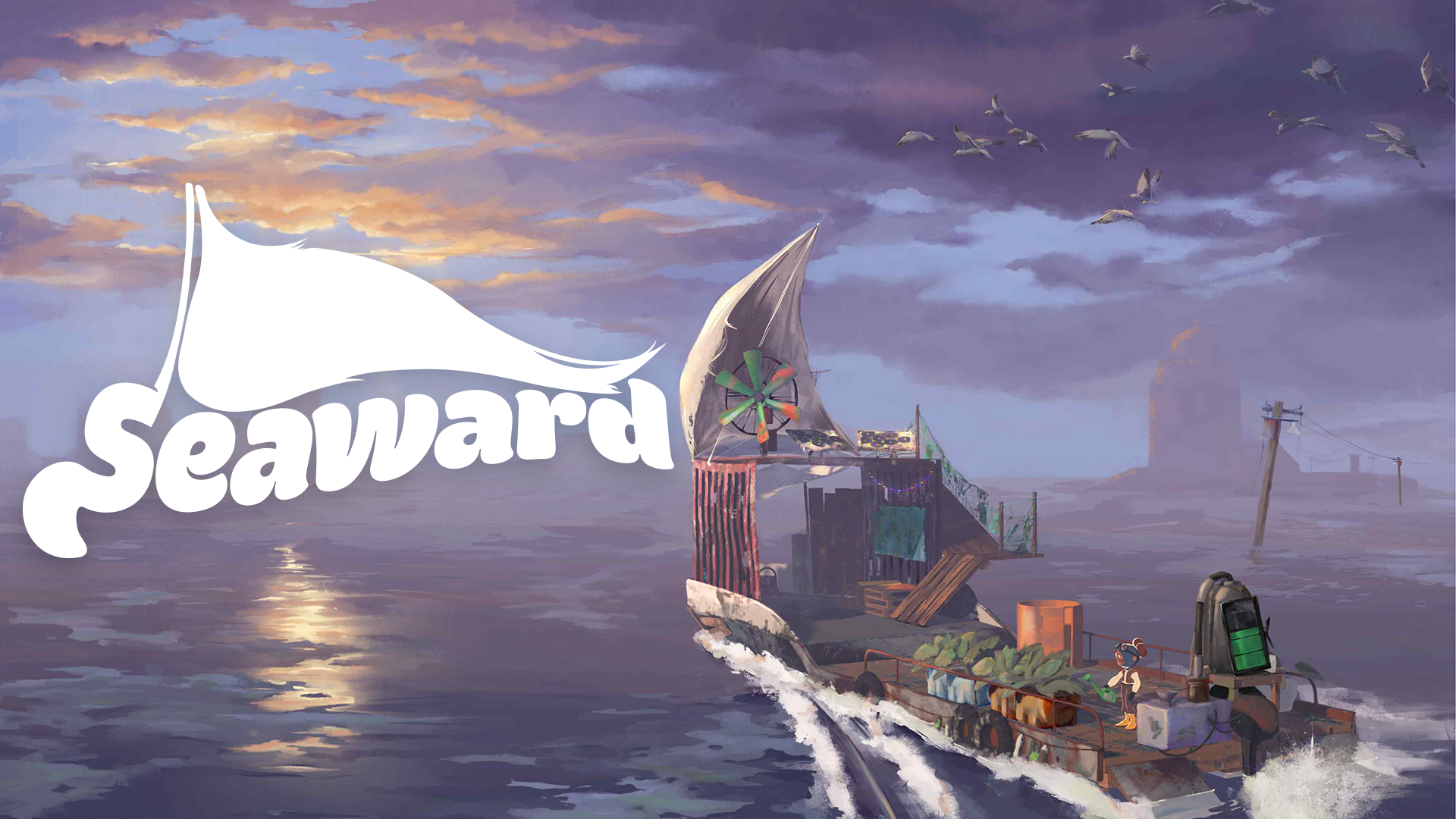Das Key Art von Seaward vom Indie-Studio THE ROOF Interactive, die auch schon zu Gast in unserem Indie-Schaukasten waren. Quelle/Autor: THE ROOF Interactive