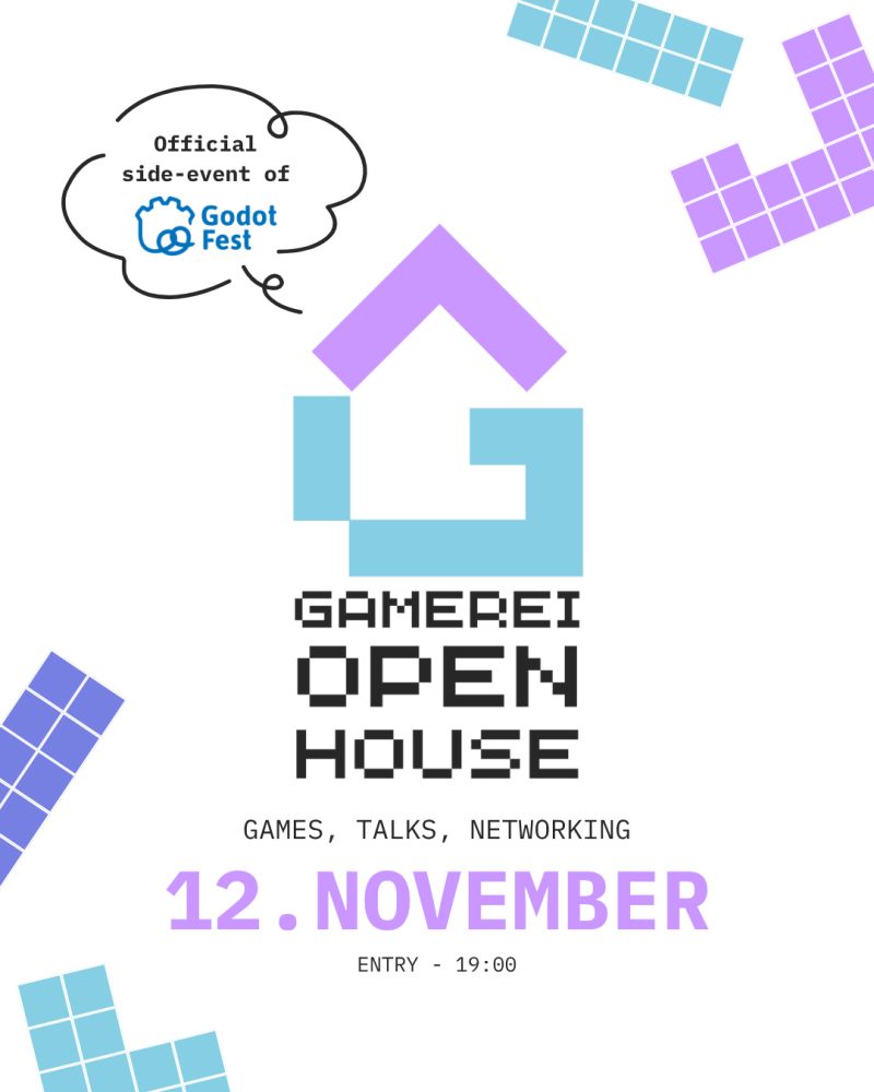 Einladung von Games/Bavaria zur Event-Reihe Open House in der Gamerei in München. Autor/Quelle: Games/Bavaria