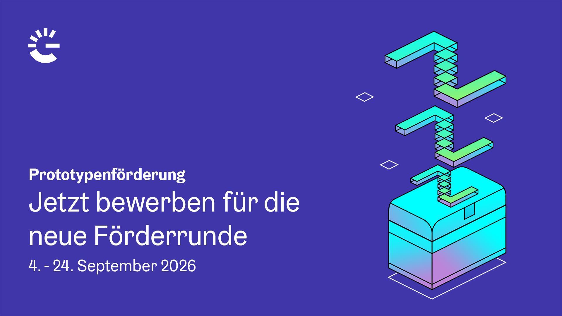 Key Visual der zweiten Prototypenförderrunde der Gamecity Hamburg 2026. Quelle/Autor: Gamecity Hamburg